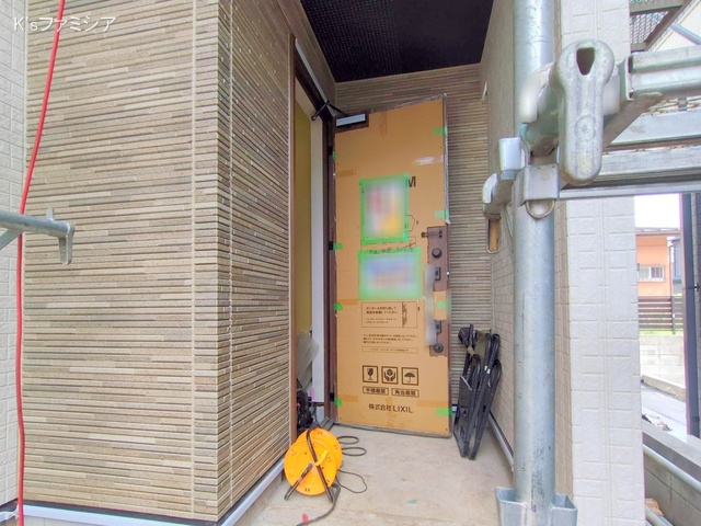 さいたま市岩槻区府内１丁目の新築戸建て外構写真 2025年8月20日撮影