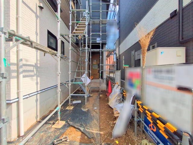 さいたま市岩槻区府内１丁目の新築戸建て外構写真 2025年8月20日撮影