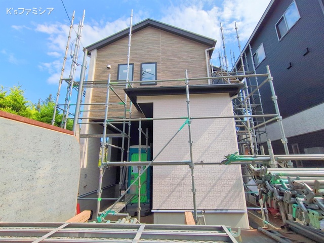 さいたま市岩槻区府内１丁目の新築戸建て外構写真 2025年8月20日撮影