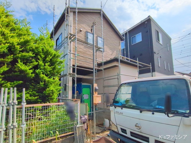 さいたま市岩槻区府内１丁目の新築戸建て外構写真 2025年8月20日撮影