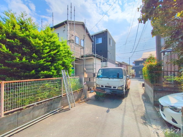 さいたま市岩槻区府内１丁目の新築戸建て外構写真 2025年8月20日撮影