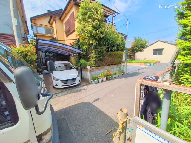 さいたま市岩槻区府内１丁目の新築戸建て外構写真 2025年8月20日撮影