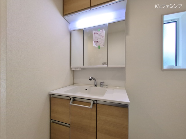 さいたま市岩槻区府内１丁目の新築戸建て洗面所写真 2025年9月29日撮影