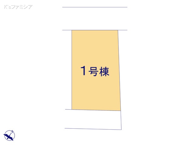さいたま市岩槻区府内１丁目の新築戸建て 3LDK全体区画図 ※図面と異なる場合は現況を優先