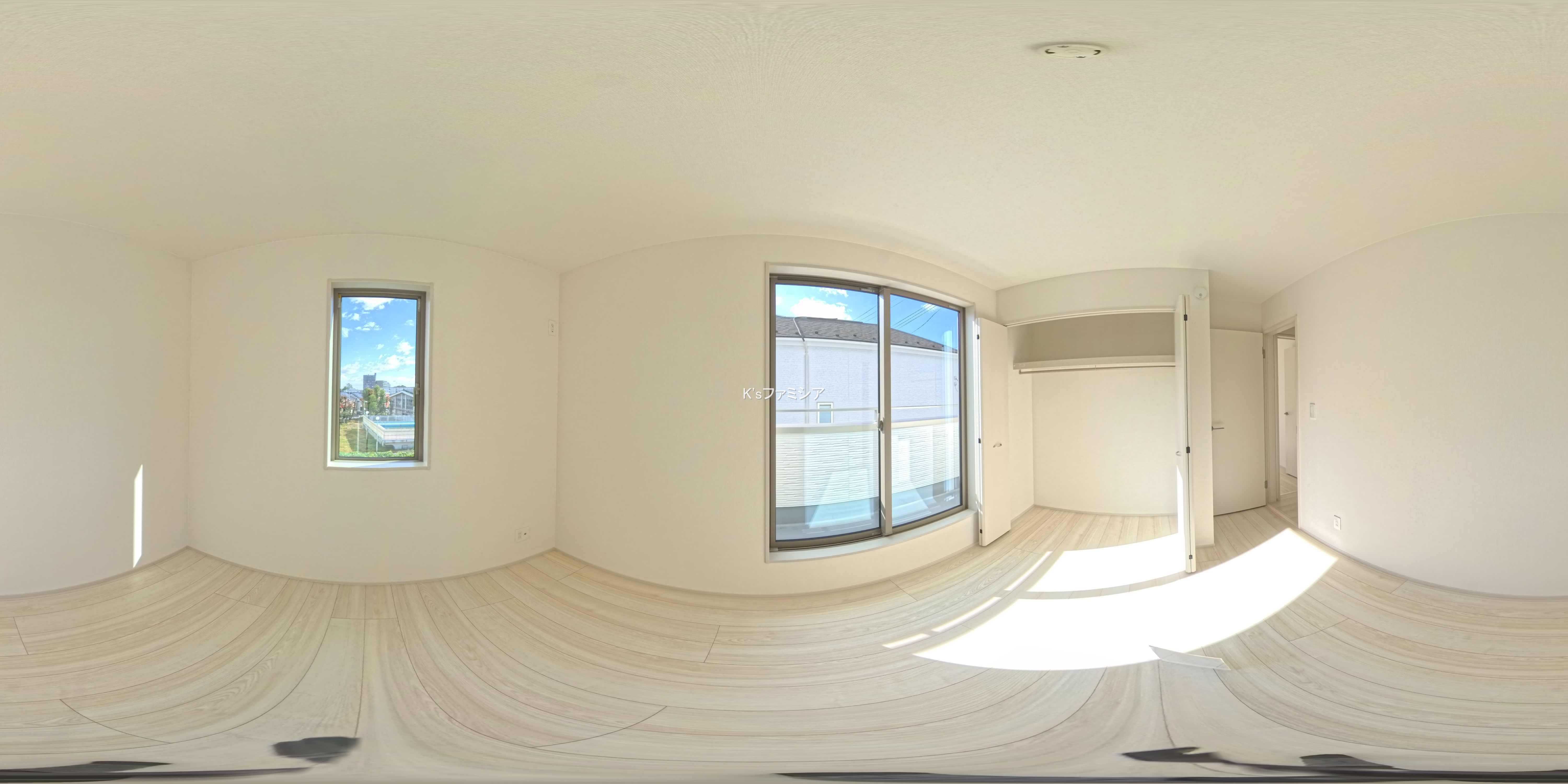 上尾市大字瓦葺の新築戸建てパノラマ（居室サブ）写真 2025年11月10日撮影