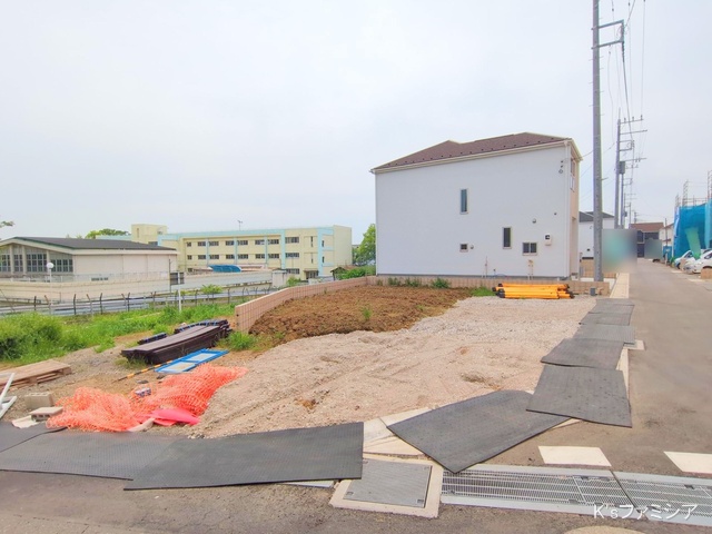 上尾市大字瓦葺の新築戸建て更地・土地写真 2025年4月28日撮影