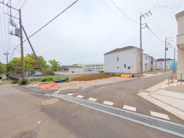 上尾市大字瓦葺の新築戸建て更地・土地写真 2025年4月28日撮影