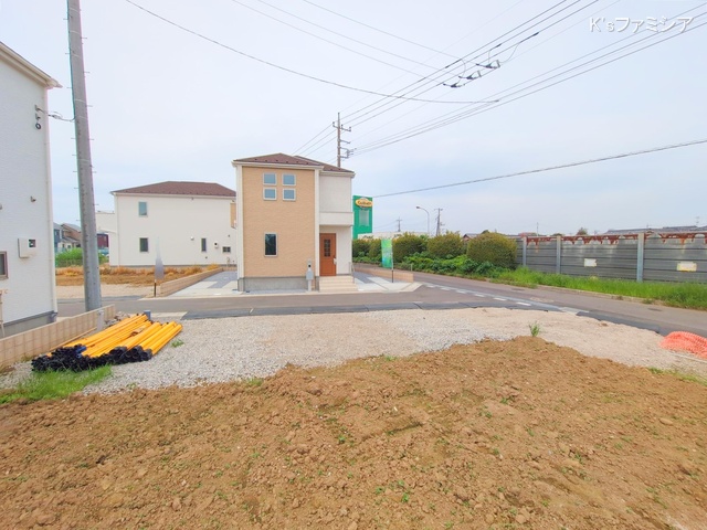 上尾市大字瓦葺の新築戸建て更地・土地写真 2025年4月28日撮影