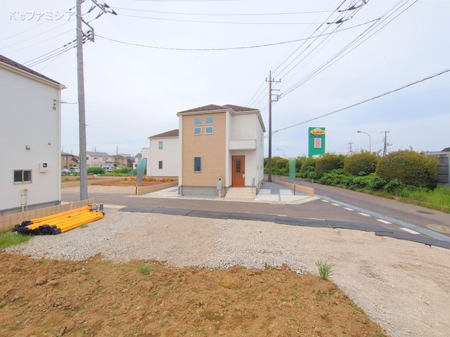 上尾市大字瓦葺の新築戸建て更地・土地写真 2025年4月28日撮影