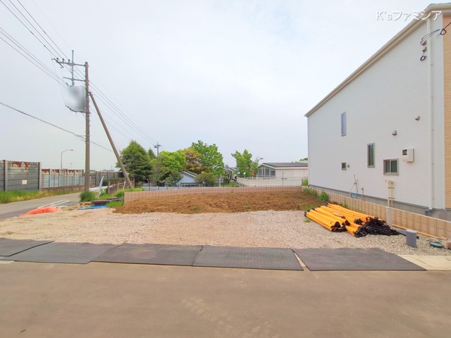 上尾市大字瓦葺の新築戸建て更地・土地写真 2025年4月28日撮影