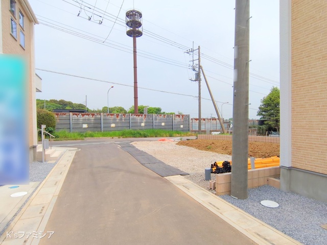 上尾市大字瓦葺の新築戸建て更地・土地写真 2025年4月28日撮影