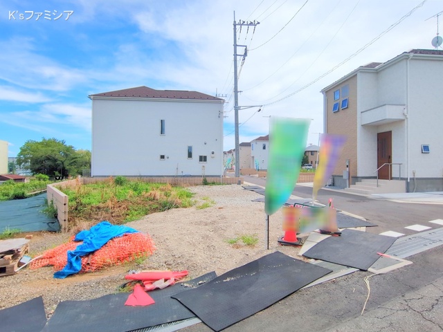 上尾市大字瓦葺の新築戸建て更地・土地写真 2025年7月18日撮影