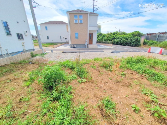 上尾市大字瓦葺の新築戸建て更地・土地写真 2025年7月18日撮影