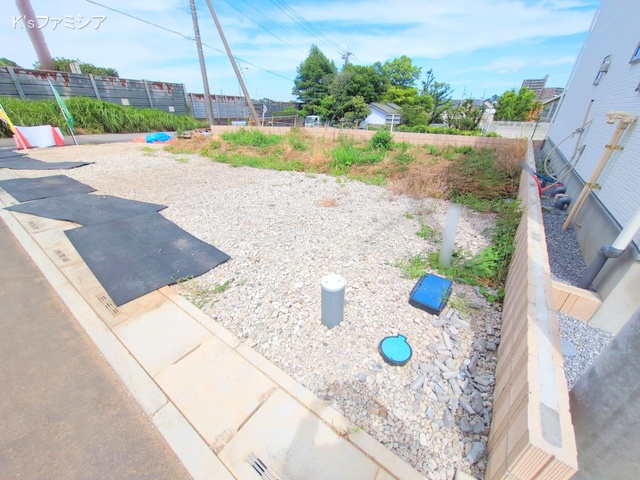 上尾市大字瓦葺の新築戸建て更地・土地写真 2025年7月18日撮影