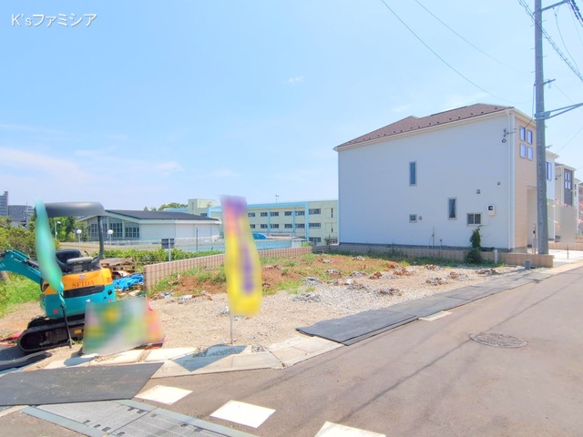 上尾市大字瓦葺の新築戸建て更地・土地写真 2025年8月5日撮影