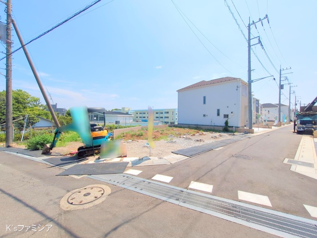 上尾市大字瓦葺の新築戸建て更地・土地写真 2025年8月5日撮影