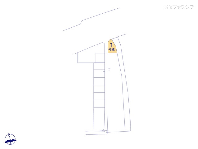 上尾市大字瓦葺の新築戸建て 4LDK全体区画図 ※図面と異なる場合は現況を優先