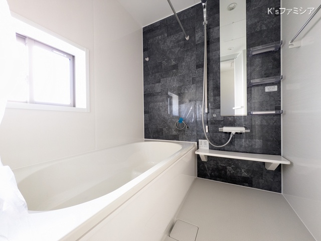 上尾市大字瓦葺の新築戸建てお風呂写真 2025年11月10日撮影