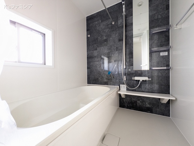 上尾市大字瓦葺の新築戸建てお風呂写真 2025年11月10日撮影