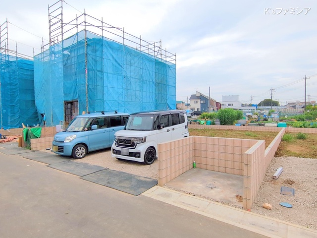 上尾市大字瓦葺の新築戸建て更地・土地写真 2025年4月28日撮影