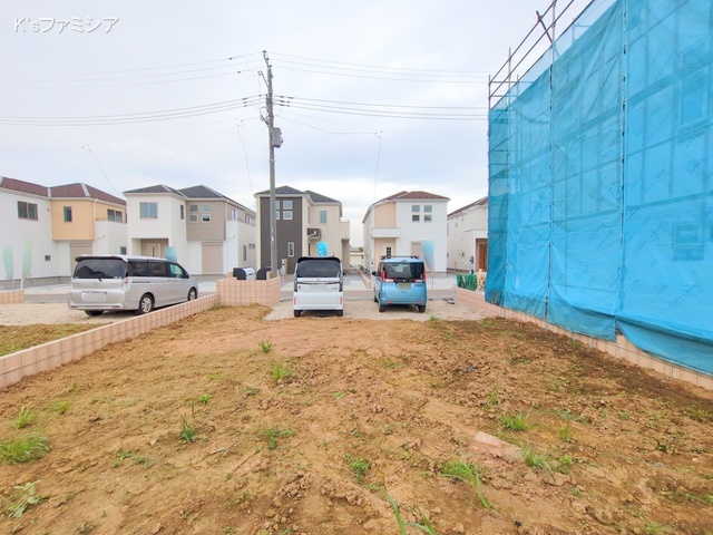 上尾市大字瓦葺の新築戸建て更地・土地写真 2025年4月28日撮影