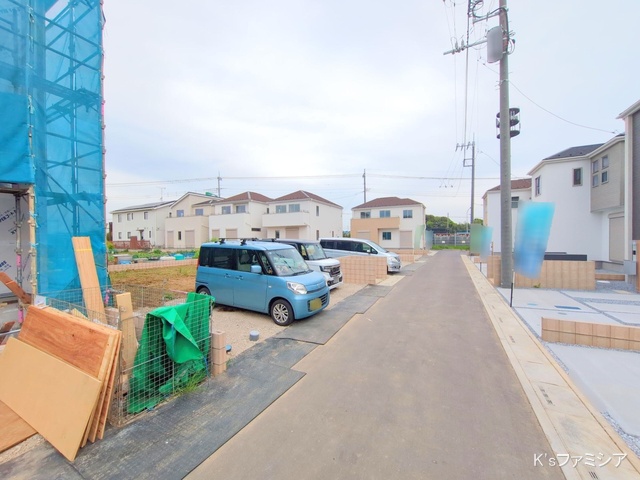 上尾市大字瓦葺の新築戸建て更地・土地写真 2025年4月28日撮影