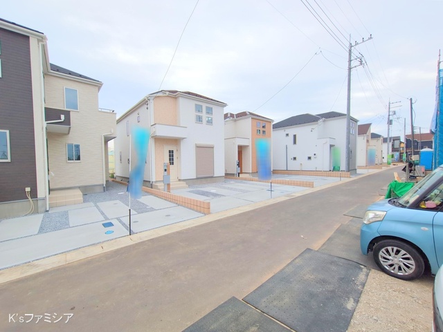 上尾市大字瓦葺の新築戸建て更地・土地写真 2025年4月28日撮影