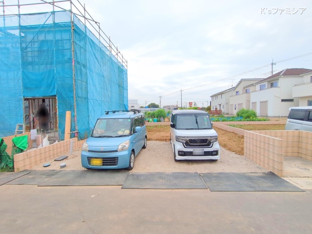 上尾市大字瓦葺の新築戸建て更地・土地写真 2025年4月28日撮影