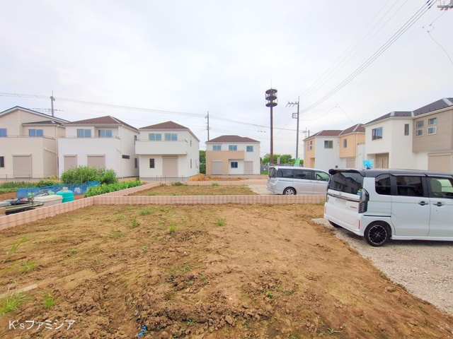 上尾市大字瓦葺の新築戸建て更地・土地写真 2025年4月28日撮影