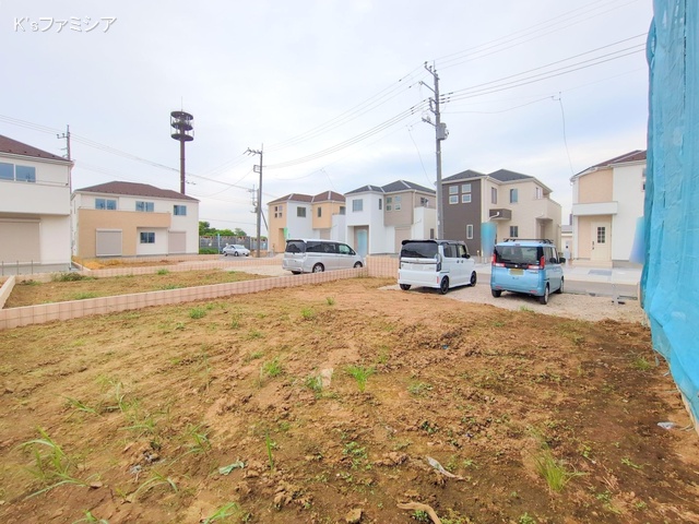 上尾市大字瓦葺の新築戸建て更地・土地写真 2025年4月28日撮影