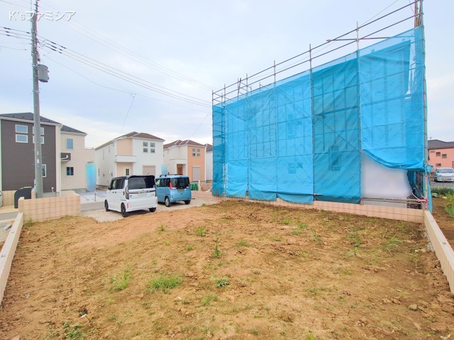 上尾市大字瓦葺の新築戸建て更地・土地写真 2025年4月28日撮影