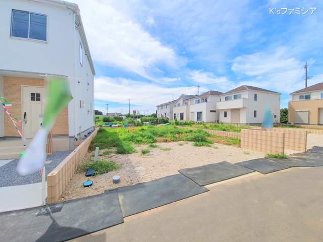 上尾市大字瓦葺の新築戸建て更地・土地写真 2025年7月18日撮影