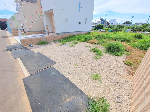 上尾市大字瓦葺の新築戸建て更地・土地写真 2025年7月18日撮影