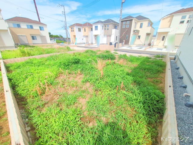 上尾市大字瓦葺の新築戸建て更地・土地写真 2025年7月18日撮影