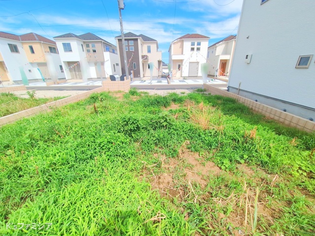 上尾市大字瓦葺の新築戸建て更地・土地写真 2025年7月18日撮影