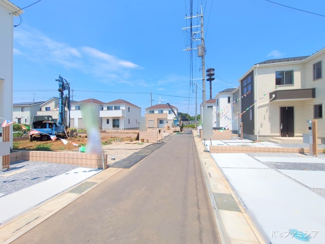 上尾市大字瓦葺の新築戸建て更地・土地写真 2025年8月5日撮影