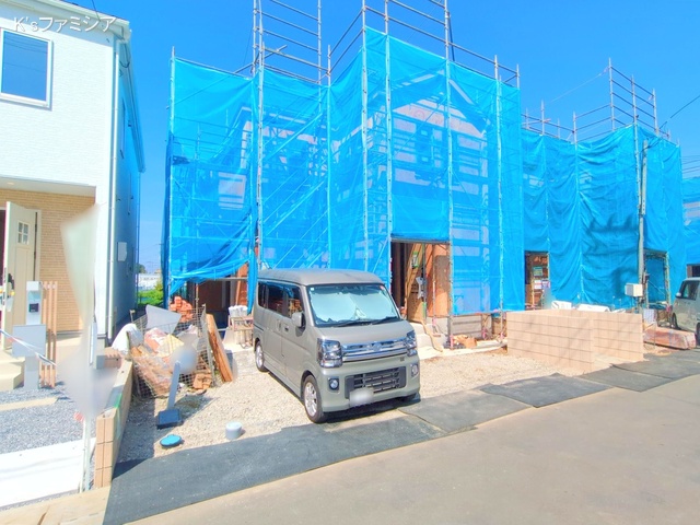 上尾市大字瓦葺の新築戸建て上棟写真 2025年9月17日撮影