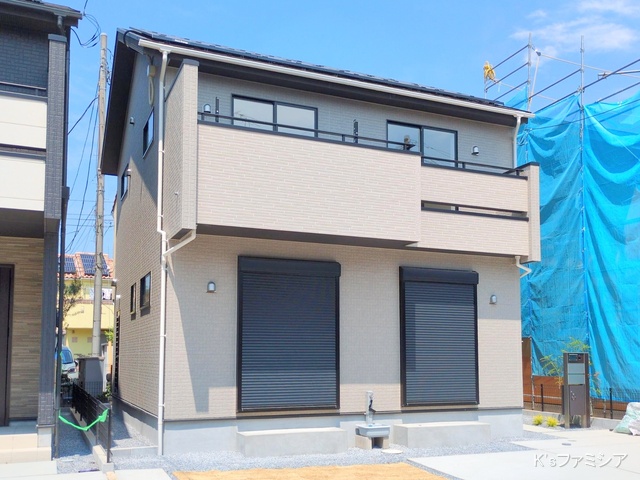 上尾市二ツ宮の新築戸建て完成写真 2025年8月5日撮影