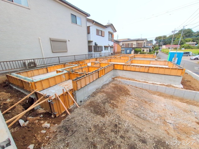 北足立郡伊奈町本町２丁目 新築戸建ての基礎写真