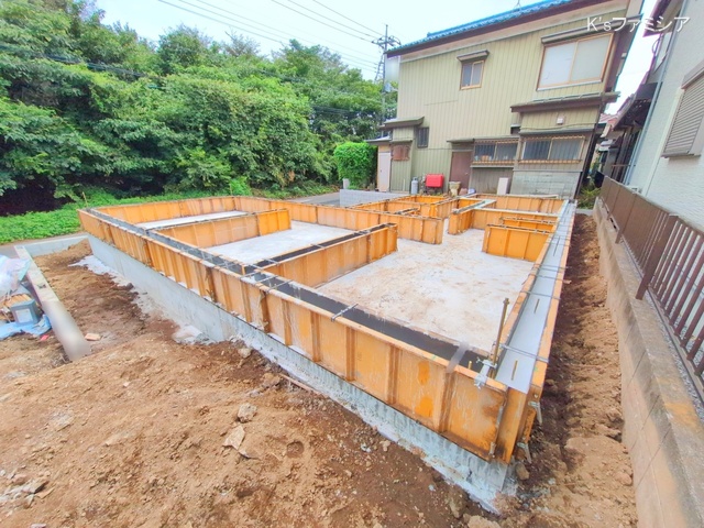 北足立郡伊奈町本町２丁目の新築戸建て基礎写真 2025年10月3日撮影