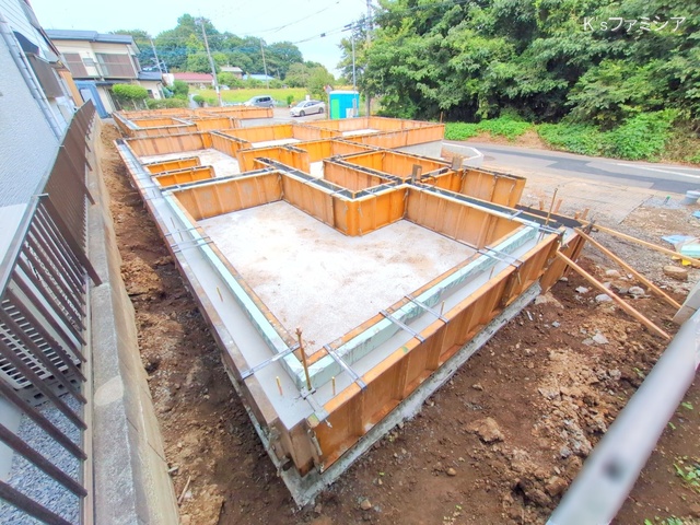 北足立郡伊奈町本町２丁目の新築戸建て基礎写真 2025年10月3日撮影