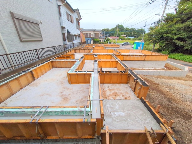 北足立郡伊奈町本町２丁目の新築戸建て基礎写真 2025年10月3日撮影