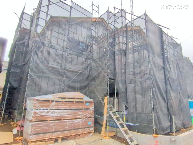 北足立郡伊奈町本町２丁目の新築戸建てシート写真 2025年11月5日撮影