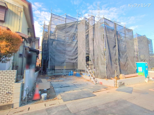 北足立郡伊奈町本町２丁目の新築戸建てシート写真 2025年11月19日撮影