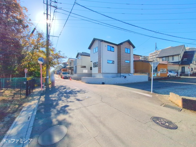 北足立郡伊奈町本町２丁目の新築戸建て外構写真 2025年12月8日撮影