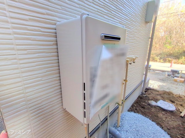 北足立郡伊奈町本町２丁目の新築戸建て外構写真 2025年12月8日撮影