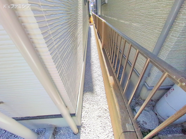 北足立郡伊奈町本町２丁目の新築戸建て外構写真 2025年12月8日撮影