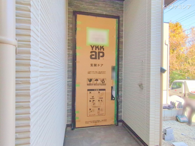 北足立郡伊奈町本町２丁目の新築戸建て外構写真 2025年12月8日撮影