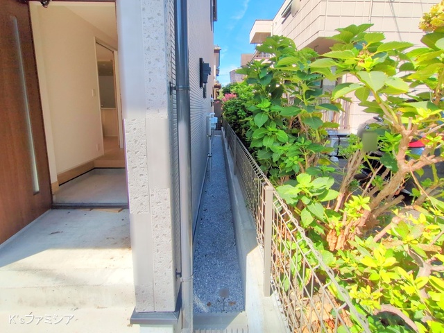 さいたま市北区大成町４丁目の新築戸建て外構写真 2025年8月8日撮影