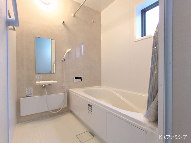 さいたま市岩槻区城町２丁目の新築戸建てお風呂写真 2025年10月31日撮影